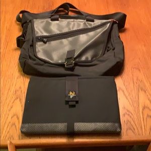 Waterfield Designs messenger bag w laptop sleeve.